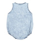 ACID WASH DENIM ROMPER