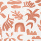 ABSTRACT OASIS CARAMEL PRINT ROMPER