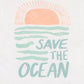SURFS UP SAVE THE OCEAN TEE 3-7 YRS