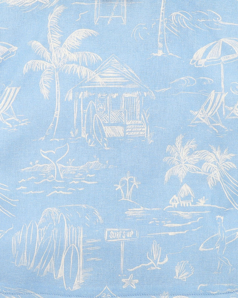 SURFS UP LINEWORK ROMPER