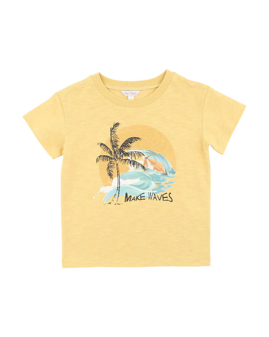 SURFS UP MAKE WAVES TEE 3-7 YRS
