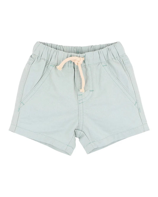 BOYS AQUA GREEN SHORTS
