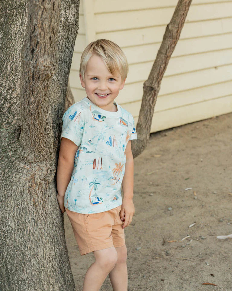 BOYS TAN SHORTS 3-7 YRS