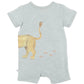 WILDLINGS LION SS ZIPSUIT