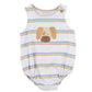 WILDLINGS STRIPE DOG BODYSUIT
