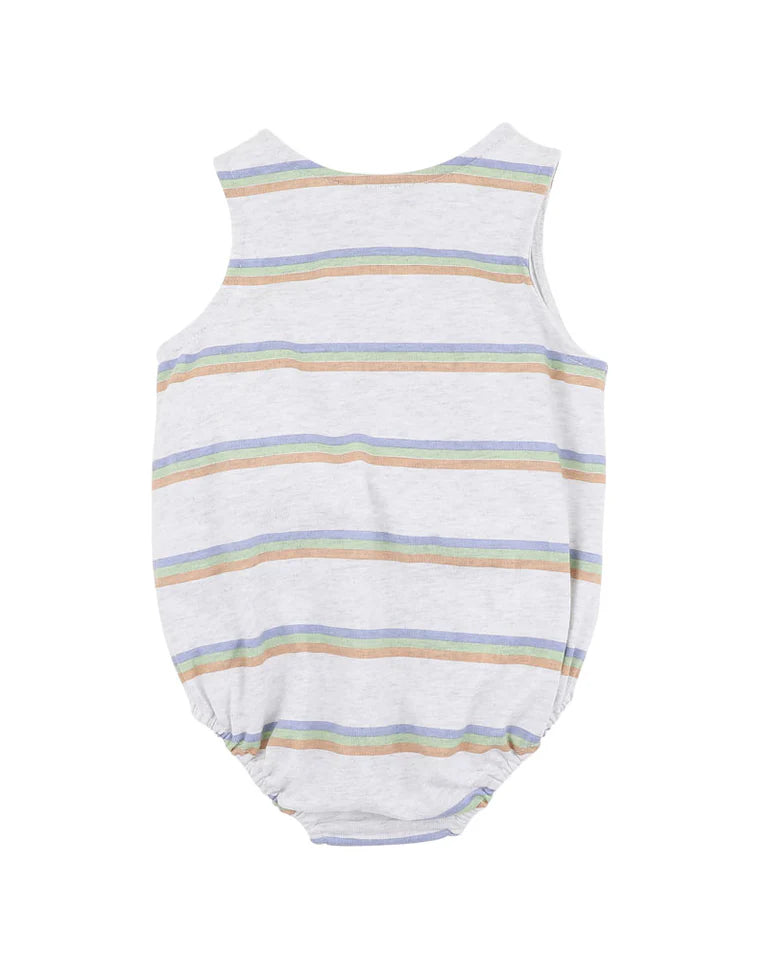 WILDLINGS STRIPE DOG BODYSUIT