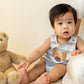 WILDLINGS STRIPE DOG BODYSUIT