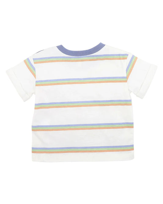 WILDLINGS STRIPE POCKET TEE