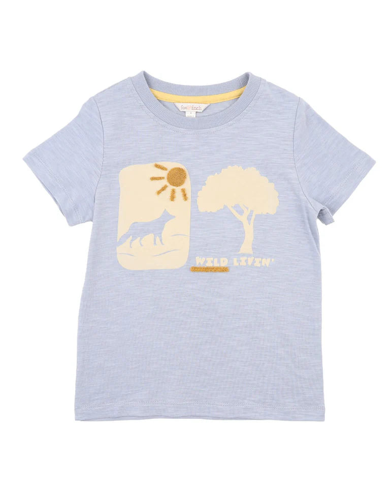 WILDLINGS BORN TO BE WILD TEE 3-7 YRS