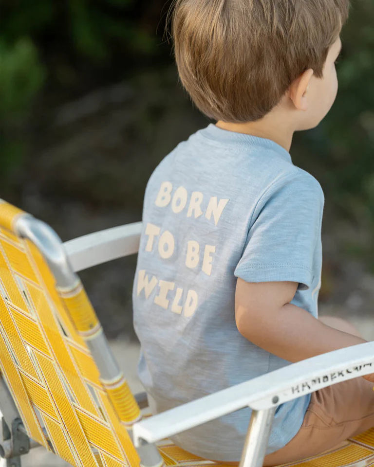 WILDLINGS BORN TO BE WILD TEE 3-7 YRS