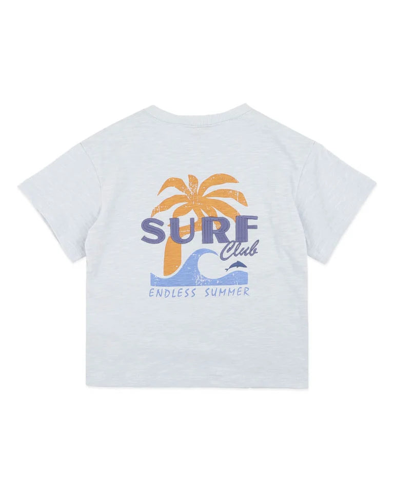 HAVANA ORGANIC SURF CLUB TEE 3-7Y