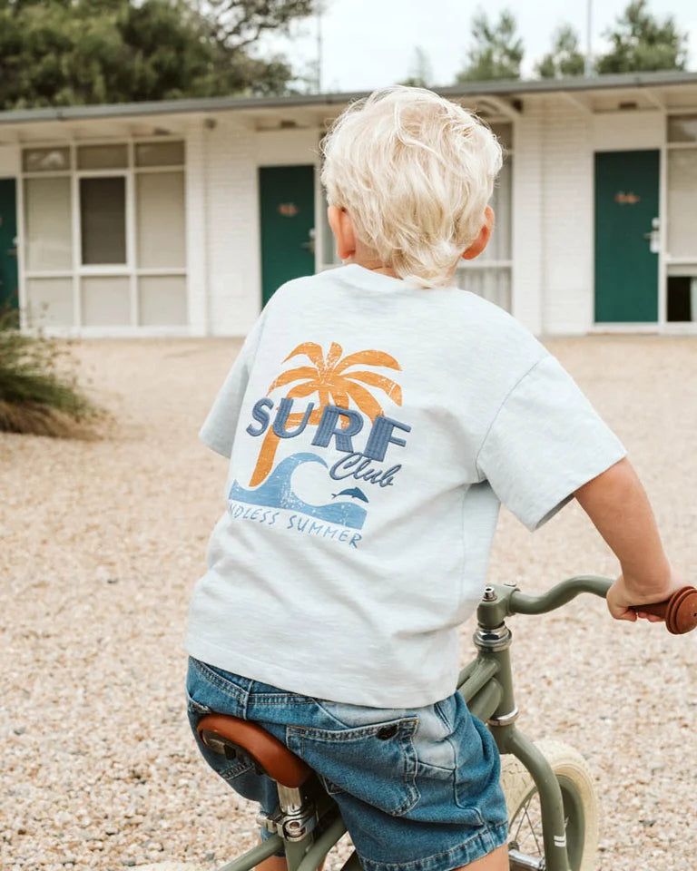 HAVANA ORGANIC SURF CLUB TEE 3-7Y