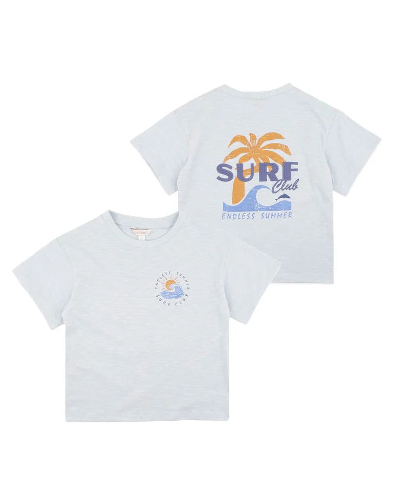 HAVANA ORGANIC SURF CLUB TEE 3-7Y