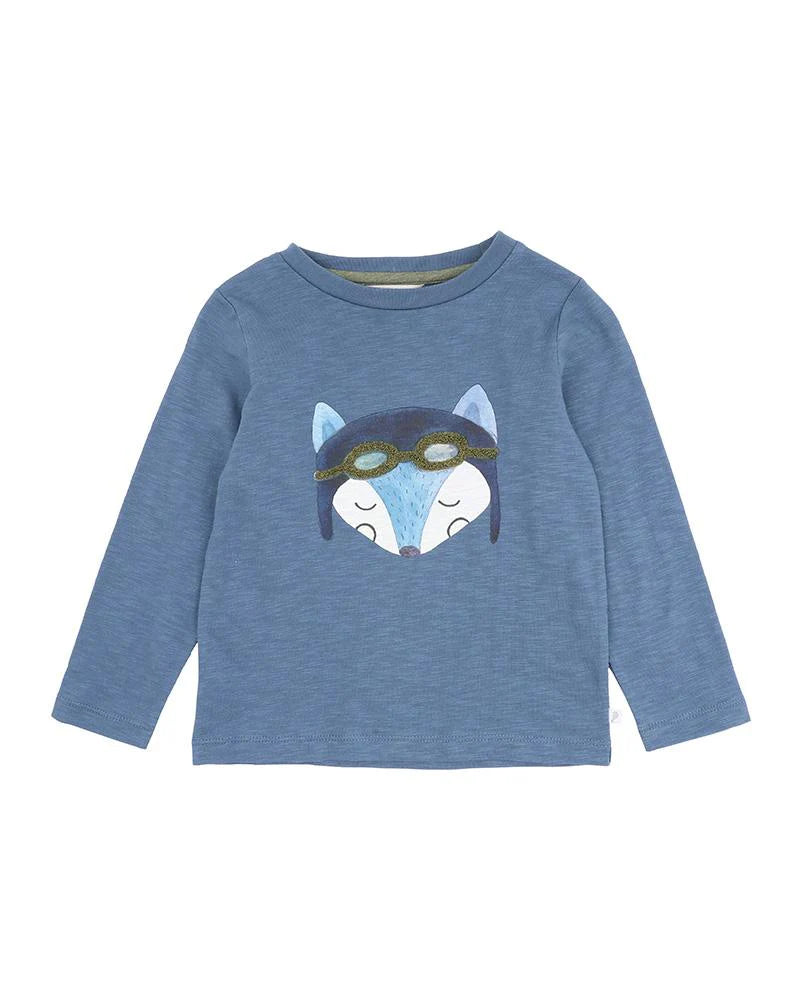 HIGH FLYER FOX PILOT TEE 3-7 YRS