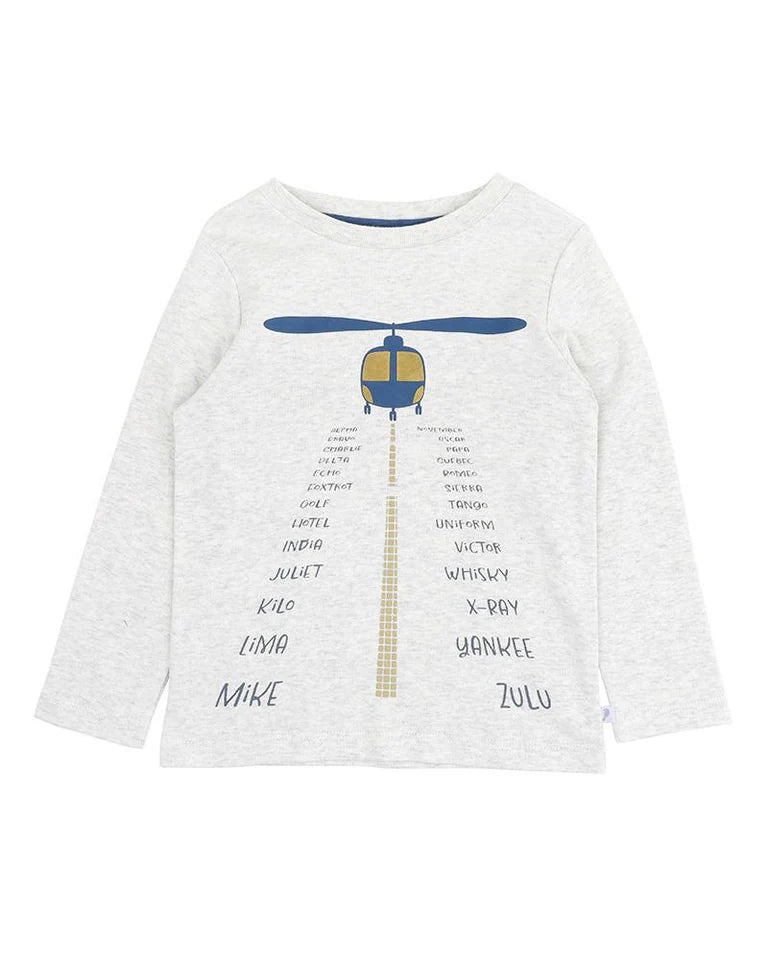 HIGH FLYER RUNWAY TEE 3-7 YRS