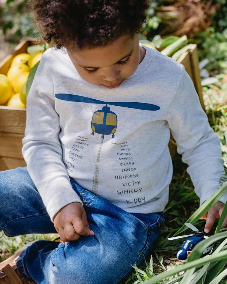 HIGH FLYER RUNWAY TEE 3-7 YRS