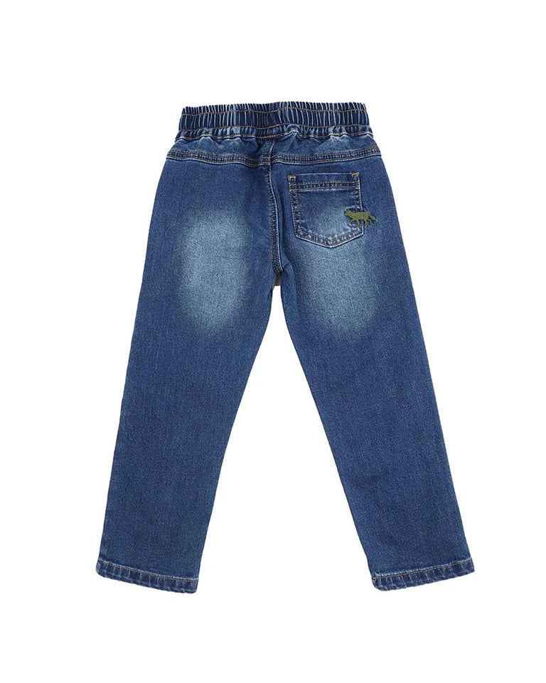 BOYS PULL ON DENIM JEANS 3-7 YRS