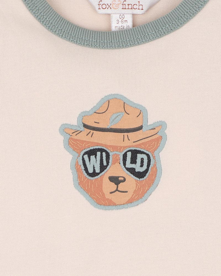WILD SIDE LS BODYSUIT