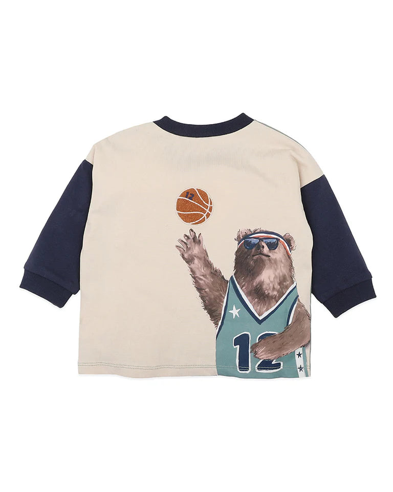 WILD SIDE BASKETBALL LS TEE