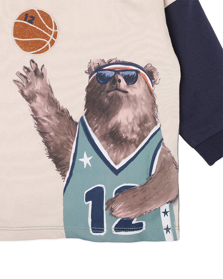 WILD SIDE BASKETBALL LS TEE