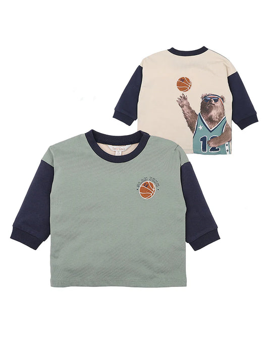 WILD SIDE BASKETBALL LS TEE