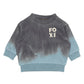 TEAL DIP DYE SWEATSHIRT 3-7YRS