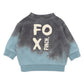 TEAL DIP DYE SWEATSHIRT
