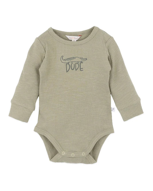 OUTBACK ADVENTURE RIBBED LS BODYSUIT