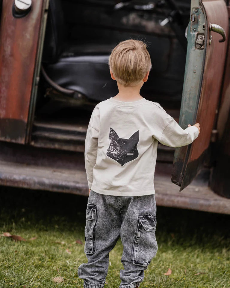OUTBACK ADVENTURE FOX LS TEE 3-7 YRS