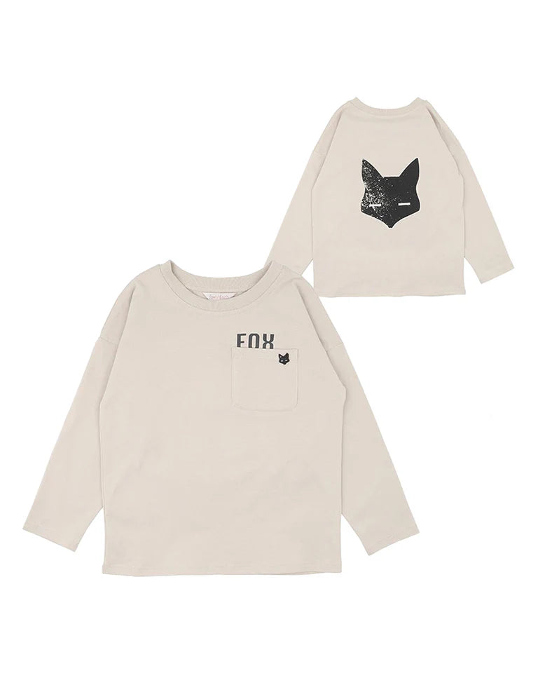 OUTBACK ADVENTURE FOX LS TEE 3-7 YRS