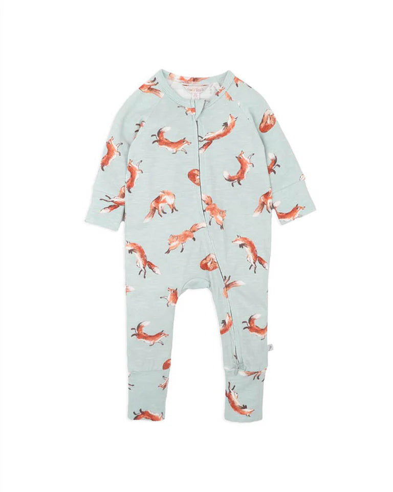 MR FOX ORGANIC LS ZIPSUIT