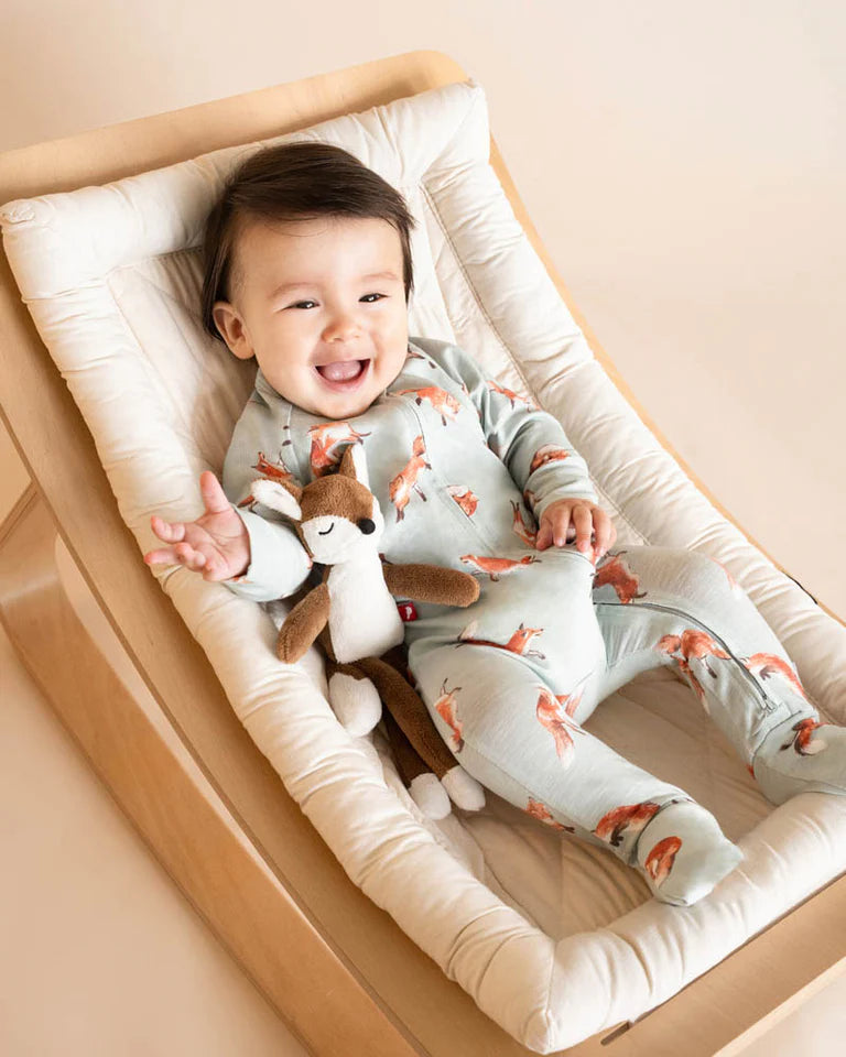 MR FOX ORGANIC LS ZIPSUIT