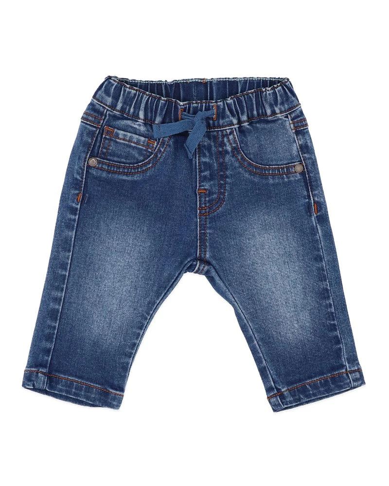 BOYS FOX PULL ON DENIM JEANS