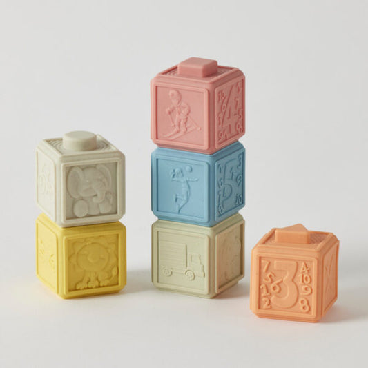 Jiggle and Giggle Eco-friendly counting blocks