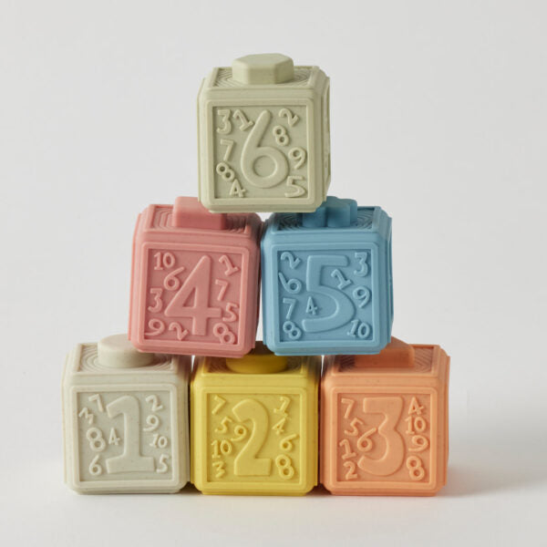 Jiggle and Giggle Eco-friendly counting blocks