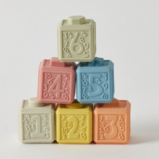 Jiggle and Giggle Eco-friendly counting blocks