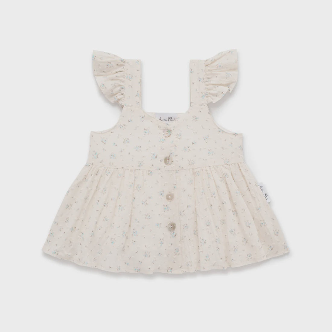Sofia Floral Button Top