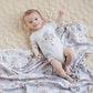 Flying Oli Bear Print Onesie