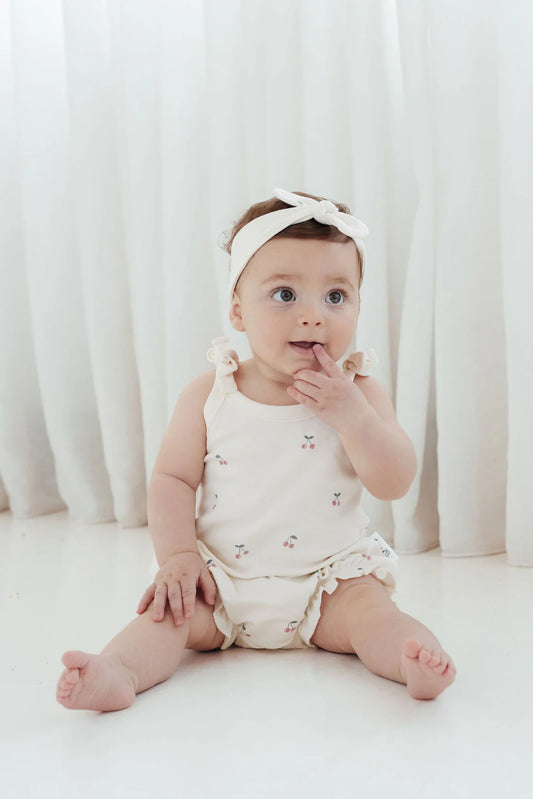 Cherry Bubble Romper