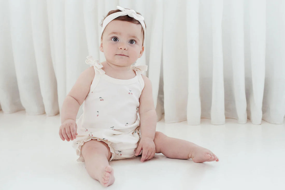 Cherry Bubble Romper