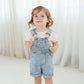 Light Denim Rainbow Overalls