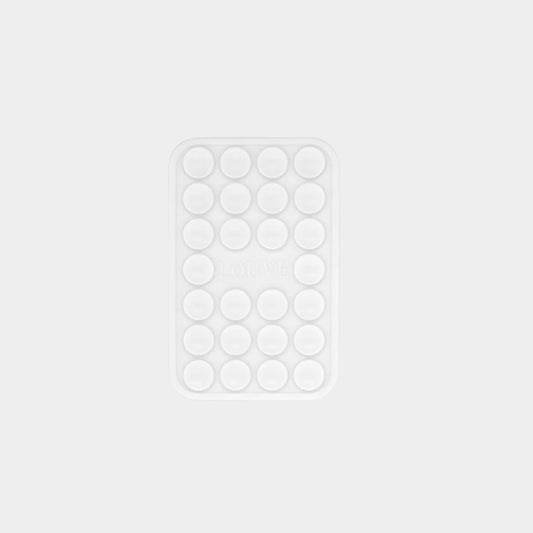 Suction plate phone mount