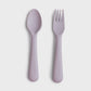Dinnerware Fork and Spoon Set | Soft Lilac