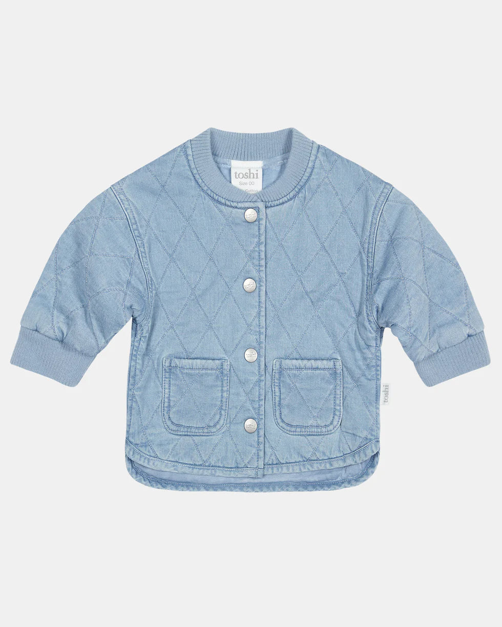 Baby shacket denim