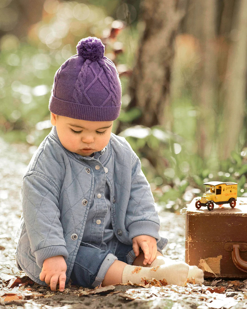 Baby shacket denim