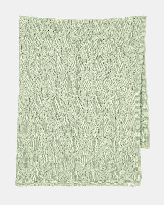 Organic Blanket Bowie | Matcha