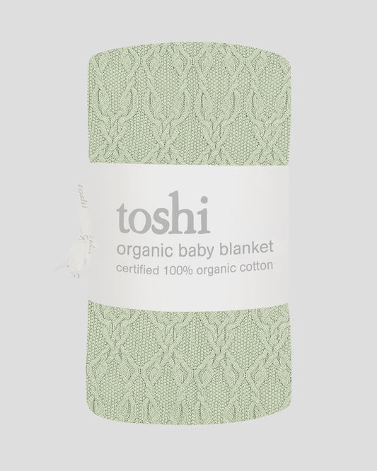Organic Blanket Bowie | Matcha