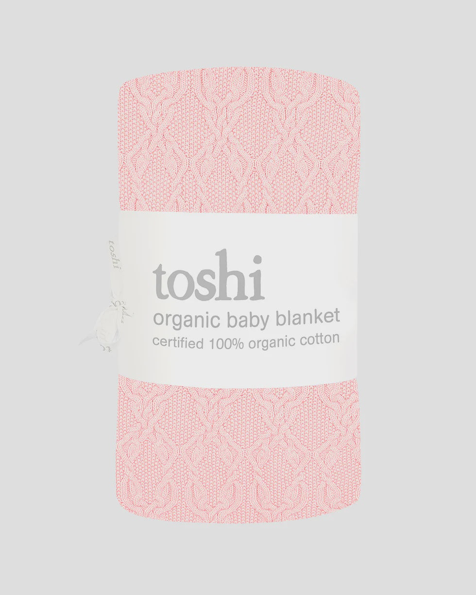 Organic Blanket Bowie | Pearl