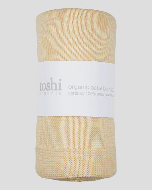Organic Blanket Snowy | Driftwood