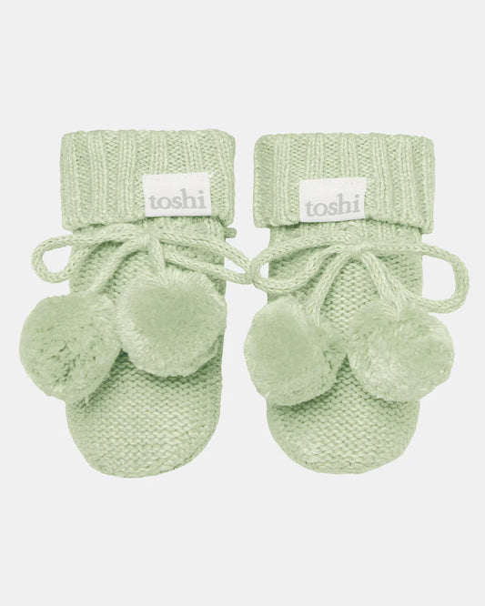 Organic Booties Marley | Matcha